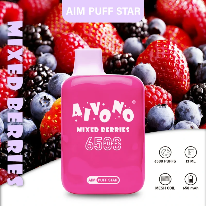 Aivono Aim Puffstar 6500 Puffs 6