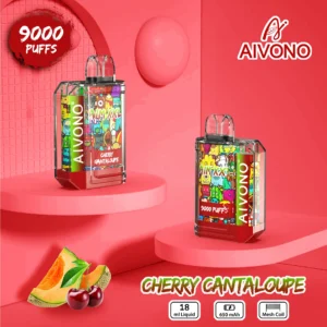 AIVONO Aim Tank 9500 Puffs Display LED 0% 2% 3% 5% Vapes descartáveis ??de nicotina Atacado Original de fábrica em massa de vários sabores