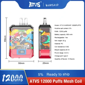 ATVS WARSHIP 12000 PUFFS 2