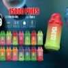 Bang 15000 Puffs Einweg-Vapes 0% 2% 3% 5% Nikotin Leistungsstarke Batterie Bulk Mesh Coil Gro?handel Direkt ab Werk Mehrere Geschmacksoptionen