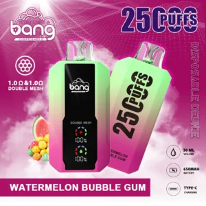 Bang 25000 Puffs LED kijelz?s eldobható vape Legújabb nagykereskedelmi k?zvetlen gyári t?meges rendelések kül?nféle ízekkel 0% 2% 3% 5% Nikotin