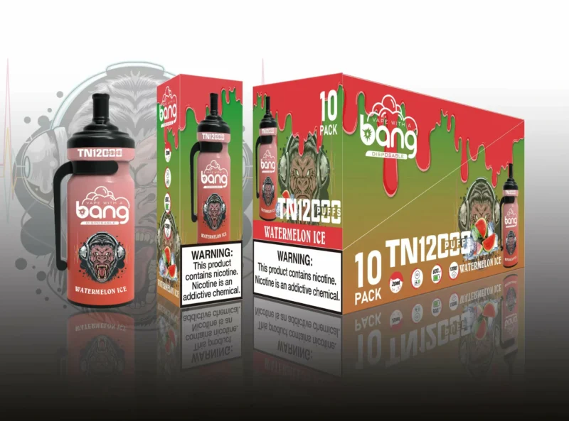 Bang TN 12000 Puffs 4 a escala