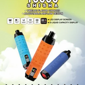 Elf Box Shisha 16000 Puffs descartáveis ??e-cigarros-for?as de nicotina 0%, 2%, 3%, 5% para compra por atacado em massa 4