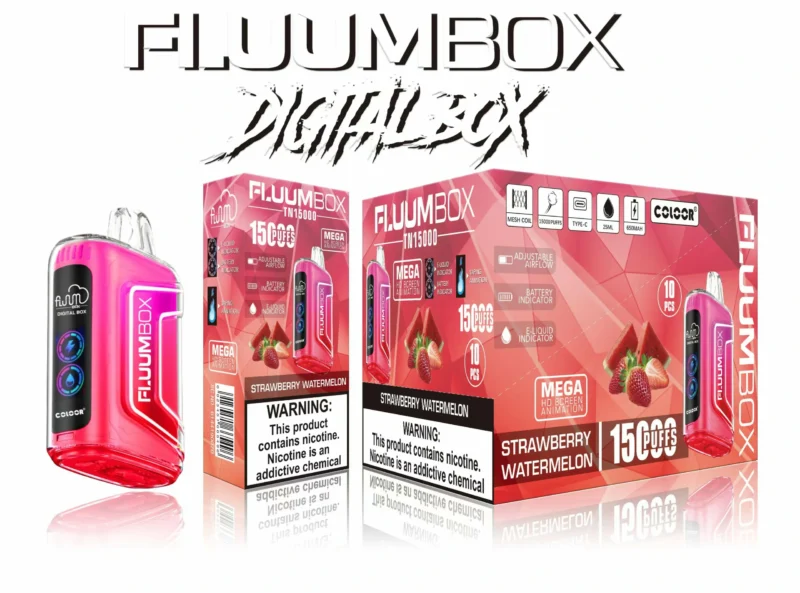 Fluum Box Digital 15000 Puffs 11 échelle