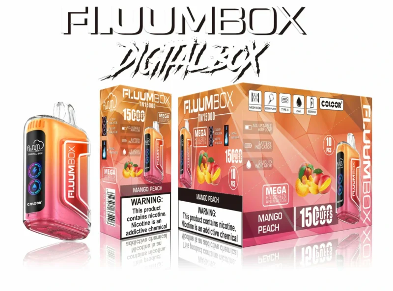 Fluum Box Digital 15000 Puffs 2 échelle