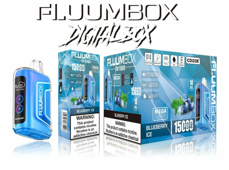 Fluum Box Digital 15000 Puffs 9 échelle