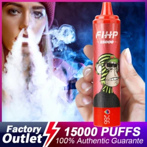 Podívejte se na FIHP 15000 Puffs Mesh Coil LED displej Jednorázové v?pary Velkoobchod od Source Favors R?zné p?íchutě 2% 5% Nikotin