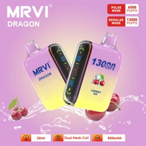 100 Mrvi Dragon Mrvi originale 13000 sbuffi VAPING 20ML E Liquid Dual Mesh Coil Wholesale usa e getta Vape 8