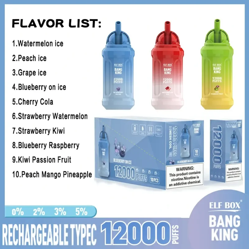 ELF BOX BK 12000 Puffs 9