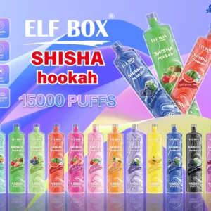 ELF BOX LS 15000 Puffs Jednorazowy d?ugopis Vape z mo?liwo?ci? ?adowania – dost?pny w nikotynie 0%, 2%, 5% do hurtowego zakupu hurtowego 4