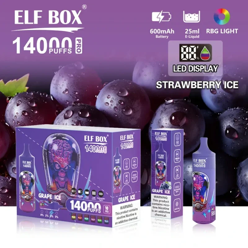 ELF Box RGB 14000 Puffs Pro 9