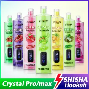 FIHP Shisha Hookah 15000 Pro eldobható Vape Pen 22 ml ?rtartalom hálós tekercses Eredeti gyári nagykereskedelmi (1)