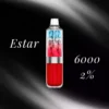 Grativape Estar 6000 Puffs wiederaufladbarer Einweg-Vape-Pen mit 2% Nikotin, neues Modell für den Gro?handel im Jahr 2025 1