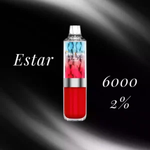 Grativape Estar 6000 Puffs Rechargeable Disposable Vape Pen with 2% Nicotine New Model for Wholesale in 2025 1