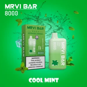 Baterie re?nc?rcabil? de ?nalt? calitate MRVI BAR 8000 PUFFS Vape de unic? folosin?? Vrac ?n vrac Fabric? original? 5% Nicotina