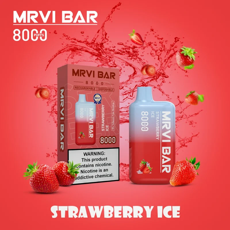 MRVI Bar 8000 Puffs Gro?handel 2 3 5 Low Nicotin Original Factory Disposable Vape Stift 2