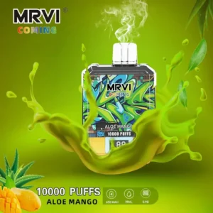 MRVI COMING 10000 PUFFS Baterie re?nc?rcabil? de 650 mAh Vape de unic? folosin?? Comert cu ridicata Ultimul vrac direct din fabric? cu op?iuni de arom? 2% 3% 5% Nicotina