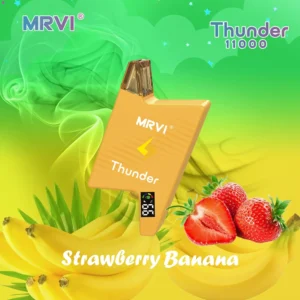 Mrvi Thunder 11000 sbuffi VAPE MONOSSITARIO all'ingrosso 2 3 5 Nicotina 19 ml e liquido con schermo di alimentazione 2024 popolare 4