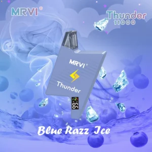 MRVI Thunder 11000 Puffs Vape Disposable en gros 2 3 5 Nicotine 19ml E liquide avec écran électrique 2024 Populaire 8