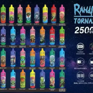 Top -Selling RAHDM Tornado K16S 25000 Puffs 10 Einweg -Vape Vape Stift Gro?handelsunterstützung OEM ODM (11)