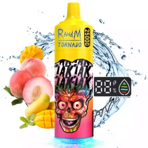 RAHDM TORNADO K16S 25000 de puf?turi Baterie puternic? bobin? plas? de unic? folosin?? Vape en-gros Vrac direct din fabric? cu op?iuni largi de arom? 2% Nicotina