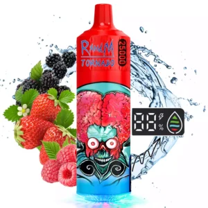 Caneta Vape descartável mais vendida RAHDM TORNADO K16S 25000 baforadas 10 sabores Suporte por atacado OEM ODM 6