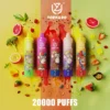 Premium UZY Tornado 20000 Puffs Hochleistungs-Einweg-Vape-Pen mit 28 ml E-Juice und Mesh Coil 1