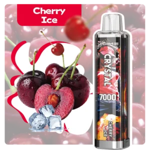 Vapme Crystal 7000 Puffs 0 2 3 5 Nicotina 18ml Pen de vape desechable al por mayor 21 sabores 10