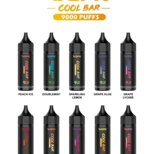 Premium VOPK Cool Bar 9000 bouffées de stylo vape jetable en gros 0% 2% 3% 5% bobine de maille de nicotine usine d'origine 3