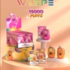 Stilo de vape cutie digital? Waspe de calitate premium 15000 puf pentru comenzi ?n vrac Disponibil din depozitul UE cu 0% 2% 3% 5% Nicotina 1