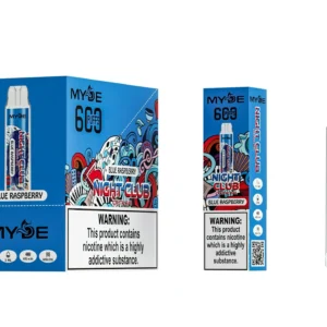 Hurtownia MyDe Night Club 600 Puffs Do jednorazowe Vape Pen 2 ml 20 mg Niciotyny Cewka siatki certyfikat