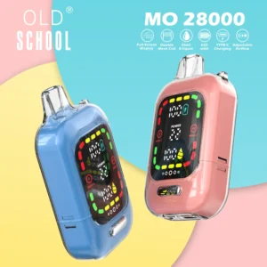 Mest s?lda grossist OLD School MO 28000 Puffs Disponibel Vape Pen 26ml Flera nikotinstyrkor 0% 2% 3% 5% Direkt fr?n fabrik 3