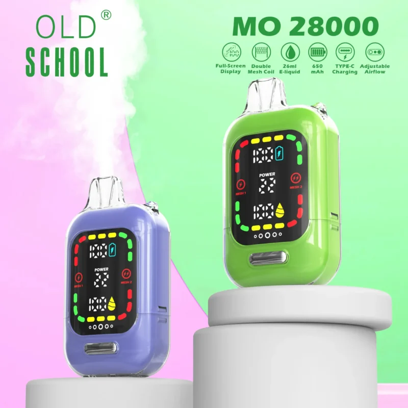 Gro?handel OLD School MO 28000 Puffs Einweg-Vape-Stift 26 ml Mehrere Nikotinwerte 0 2 3 5 Direkt ab Werk 3 skaliert