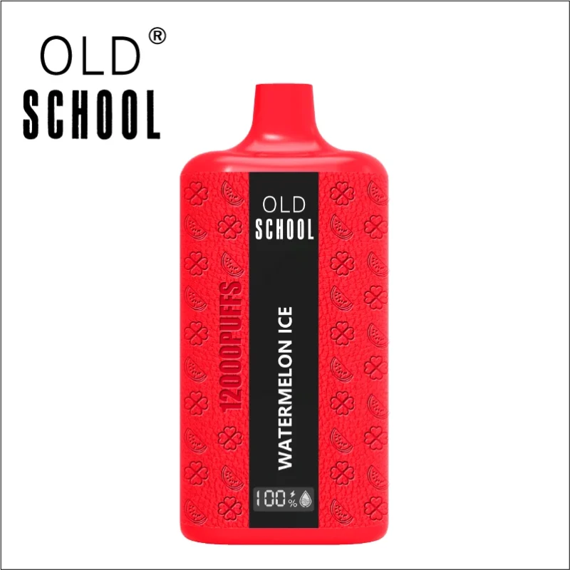 Escola Old School Antigo DM12000 Pen do vape descartável 12k Puffs 18ml Nicotina múltipla 0 2 3 5 Vestri??es Mesh bobina tipo C Fábrica de carregamento Direct. 1