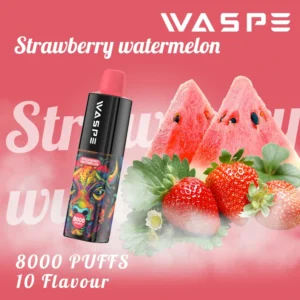 Hurtownia Waspe 8000 Puffs Jednorazowy d?ugopis Vape z wieloma nikotyn? 0 2 3 5 poziomów 16 ml Pojemno?? Typ C Akumulator 8