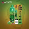 AOKIT RC 9000 Puffs Mesh Coil 0% 2% 3% 5% Nikotin Originální Továrna Velkoobchod Jednorázové Vapes P?íchutě Spousta