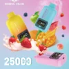 Hot Selling Unalmas Tigris 25000 Puff Nagykereskedelmi Eldobható Vapes 5% Nikotin Digitális Smart Screen 17 Flavors 2024 ?j érkezés 1