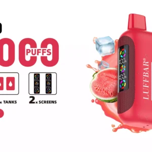 LuffBar Dually 20000 Puffs Wholesale Disposable Vape Rechargeable Bulk Buy 5% Nicotine 850 mAh 18 Flavors 2025 New 3