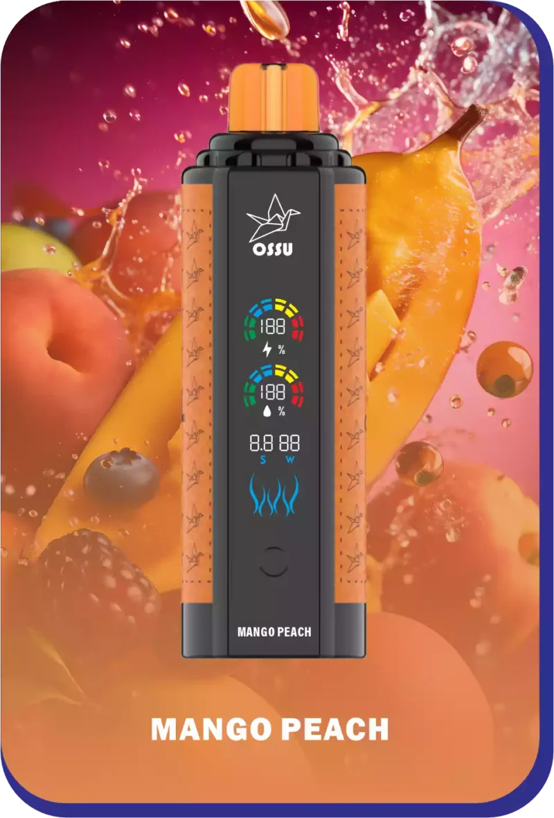 OSSU 30000 Puffs Vape descartável por atacado Compre recarregável a granel 0 2 3 5 LOW NICOTINA DIGITAL SMART SCREEN 2024 HOT 6