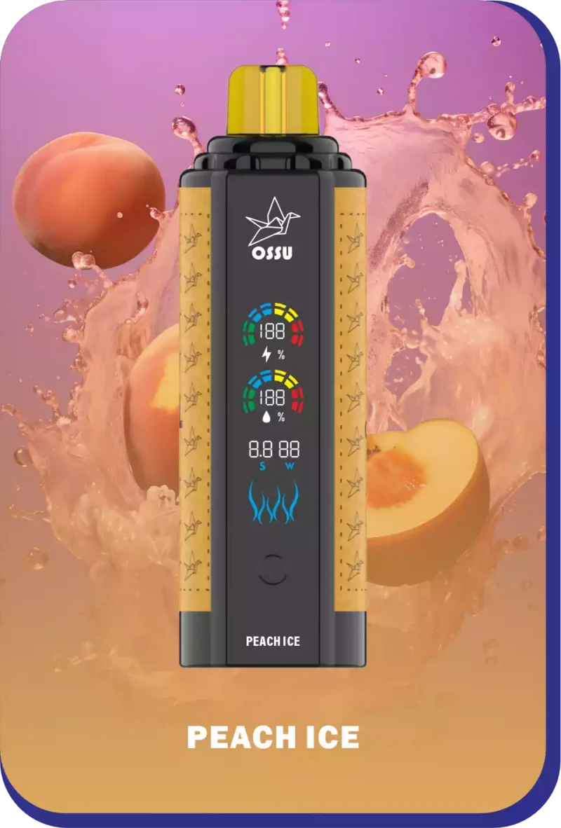 OSSU 30000 Puffs Vape descartável por atacado Compre recarregável a granel 0 2 3 5 LOW NICOTINA DIGITAL SMART SCREEN 2024 HOT 8