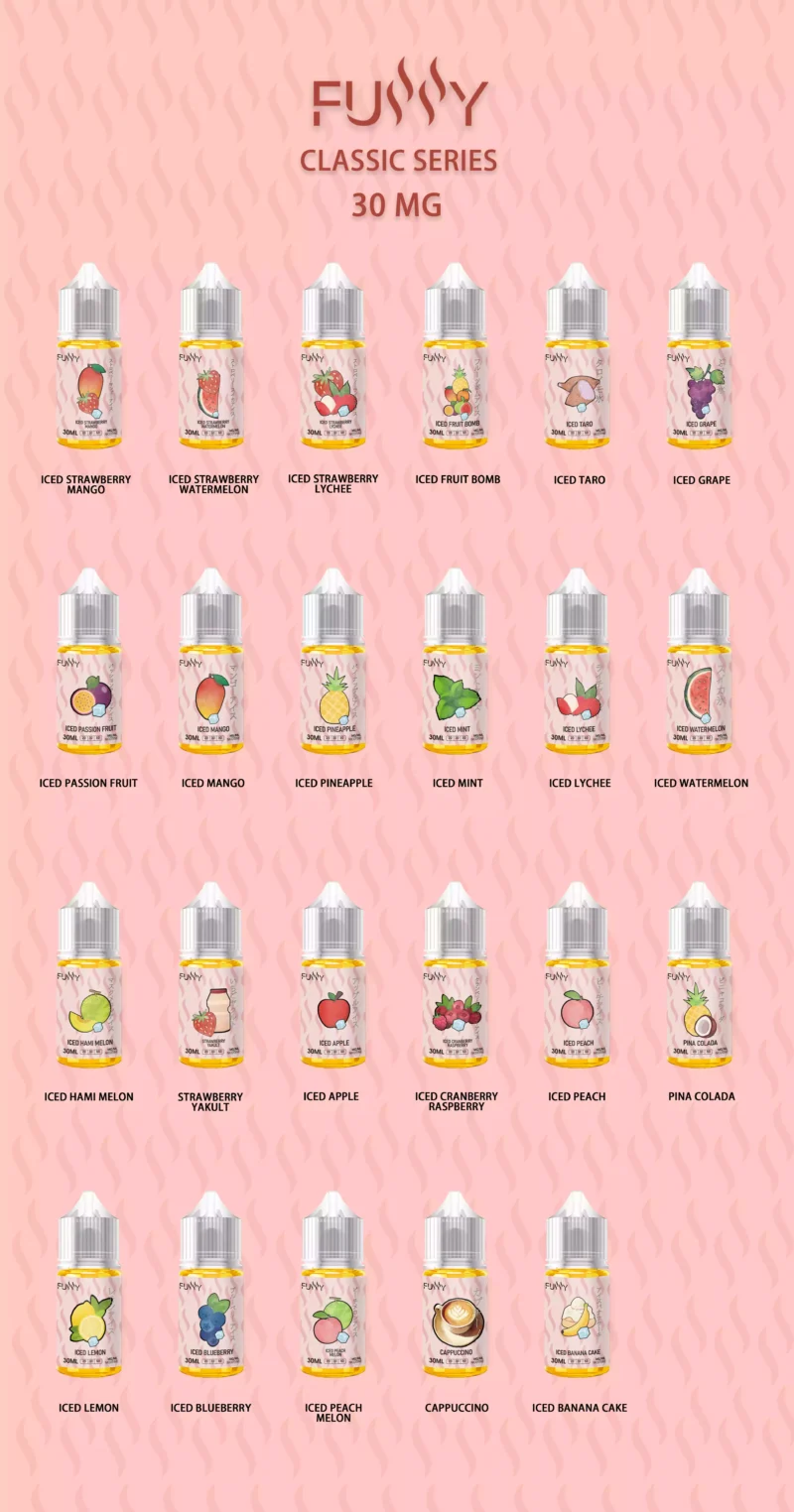 Save Big with Bulk Purchase of Fussy 30ML E-Liquid 30MG Nicotine 23 Flavors Wholesale from the Original Factory 2