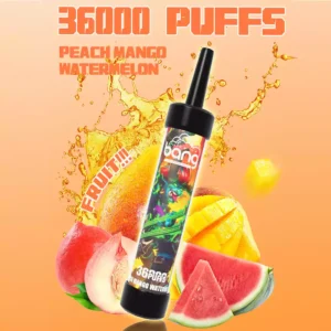 Bang 36000 Puffs Dual E-Liquid Tank System 0% 2% 3% 5% Nicotine Disposable Vape Wholesale Factory Direct with Multiple Flavor Options