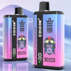 Bang King 30000 Puffs LCD-Digitalanzeige Einweg-Vape Gro?handel Originalqualit?t Hergestellt in China W?hlen Sie aus verschiedenen Geschmacksrichtungen 0% 2% 3% 5% Nikotin