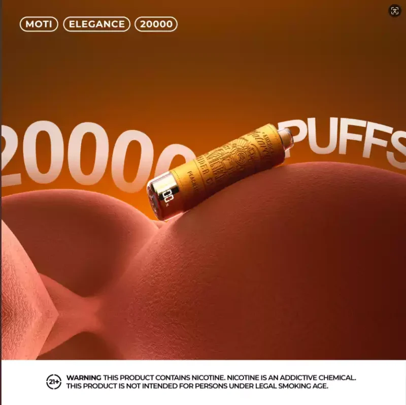 Moti Elegance 20000 Puffs újrat?lthet? 2% 5% alacsony nikotin eldobható vapes toll ?mlesztett vásárlás nagykereskedelmi ?mlesztett vásárlás 20 ezer eredeti szállítás (6)