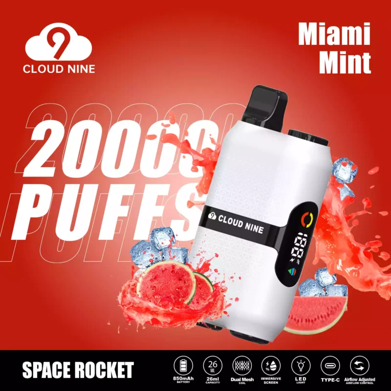 Factory Cloud Nine D33 20000 Pufos de atacado Comprar vape descartável 5 nicotina fresco 10 sabores 2024 Novo 10