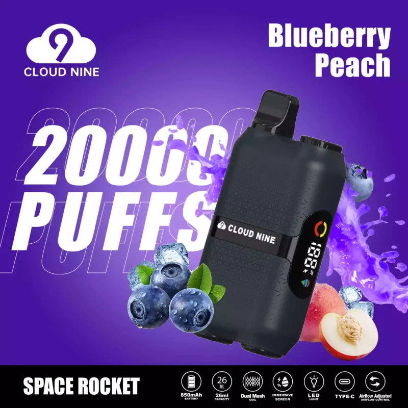 Original Factory Cloud Nine D33 20000 Puffs al por mayor Compre Vape desechable 5 Nicotina Fresh 10 Sabores 2024 Nuevo 3