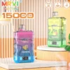 MRVI PUFFING 15000 PUFFS 25ml E-Liquid Fabricado na China Bobina de Malha Dupla Vape Descartável Atacado Qualidade Original Massa Múltiplos Sabores 2% 5% Nicotina