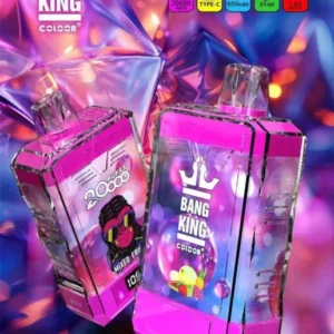 Elija Bang King 20K Crystal 650mAh Batería recargable Vapes desechables Venta al por mayor Directo de fábrica Alta calidad Múltiples sabores 2% 5% Nicotina